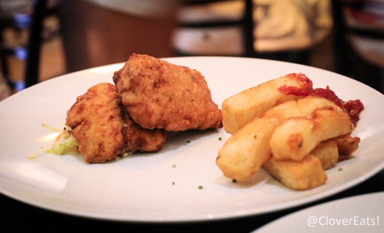 Fish and chips - beer battered Michigan late trout, triple cooked fries, slaw, tomato jam, herb-ramp aioli