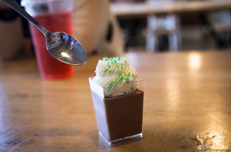 Chocolate panna cotta