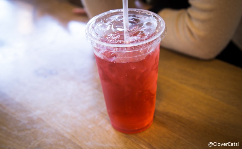 Strawberry iced tea