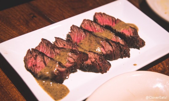 Grilled Hangar with Truffle Vinaigrette