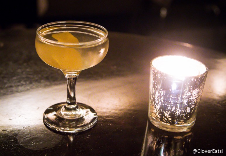 The Spice Trader: Opihr gin, Lillet Blanc, cardamom, orange peel