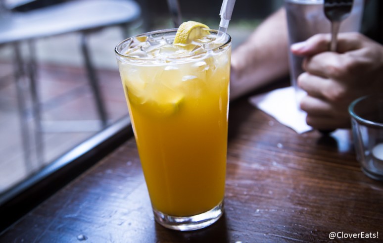 Passionfruit lemonade