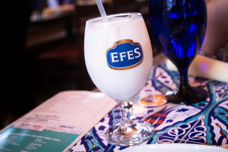 Ayran, a cold salted yogurt drink