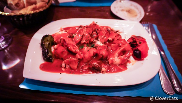 Chicken Shish Kebab with garlic yogurt