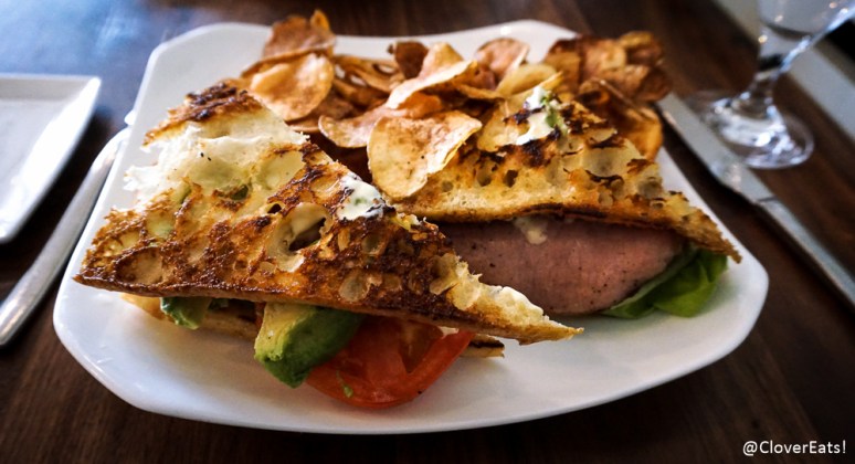 Two Handed BLT: irish bacon, avocado, plum tomato, bibb lettuce lemon aioli