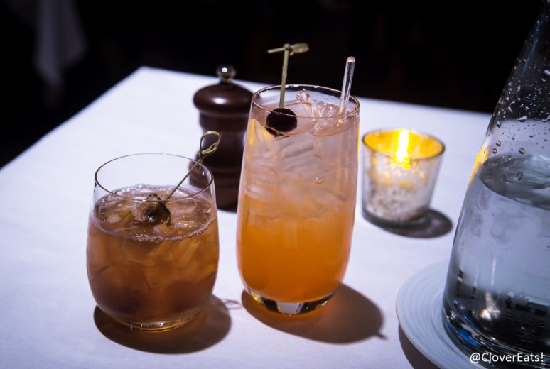 Fig Old Fashioned and La Vie en Rose