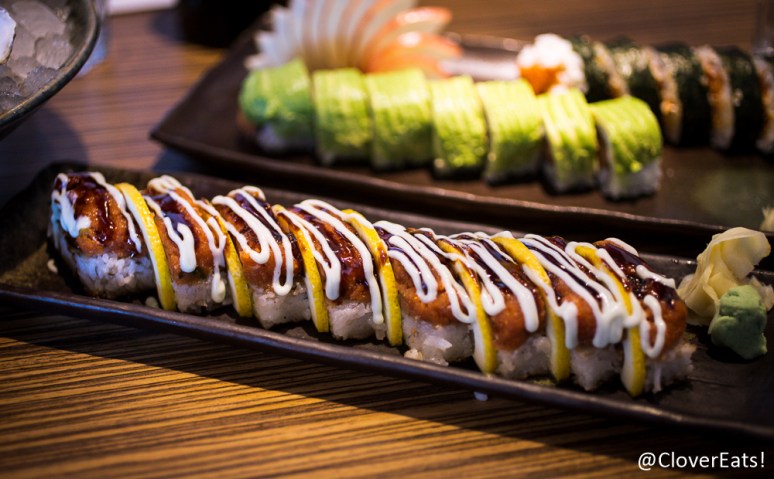 Crispy Rice Spicy Tuna - Pan fried crispy rice, spicy tuna, wasabi aioli, teriyaki sauce 